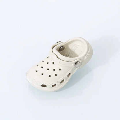 3D New Mini Shoes Shape PVC Shoe Charms for Clogs Accessories Women Beach Bag Sandals Buckle Kids Shoe Pins DIY Shoe Decorations