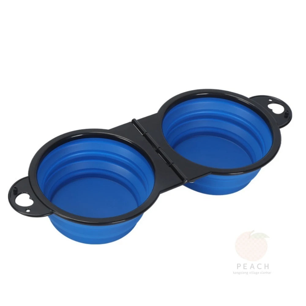 Foldable 2-in-1 Travel Bowl for Dogs and Cats - Smarsty