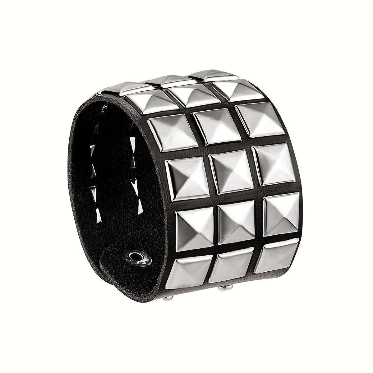 Punk Hip-Hop Gothic Leather Couple Bracelet Gift - Smarsty