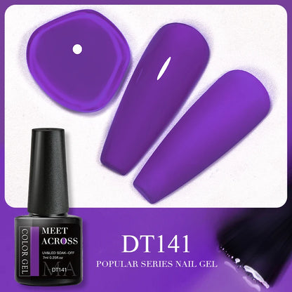 Pink Dried Flower Gel Nail Polish for Fairy Nail Art - Smarsty