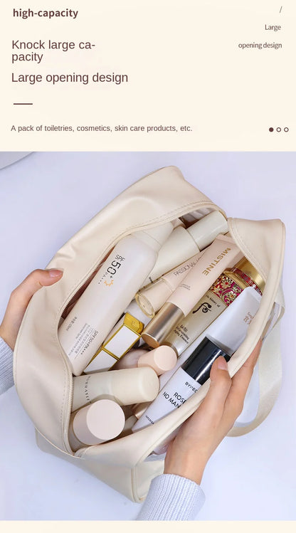 Transparent Travel Cosmetic Bag Large Capacity Waterproof - Smarsty
