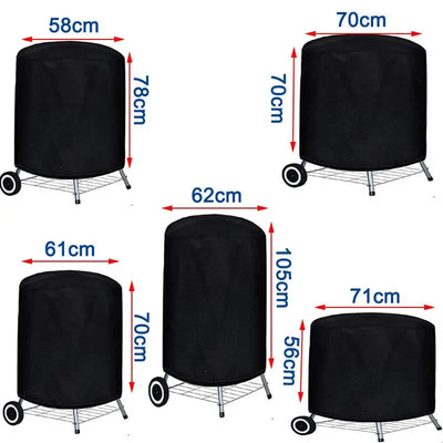 Waterproof Heavy Duty BBQ Grill Cover for Outdoor Protection - Smarsty
