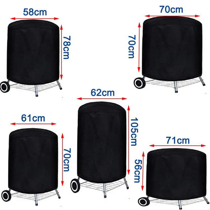 Waterproof Heavy Duty BBQ Grill Cover for Outdoor Protection - Smarsty