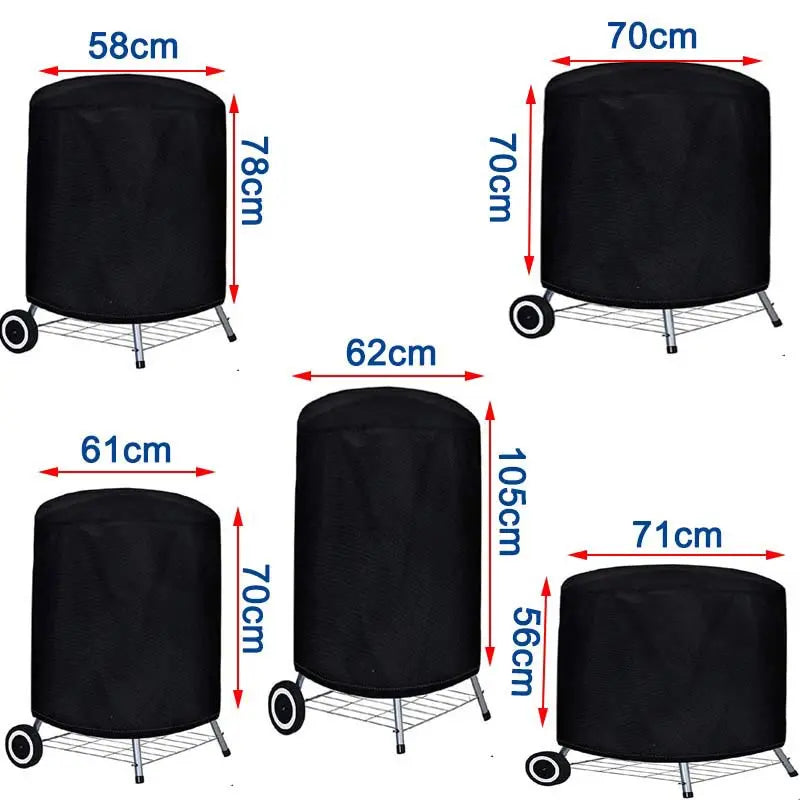 Waterproof Heavy Duty BBQ Grill Cover for Outdoor Protection - Smarsty