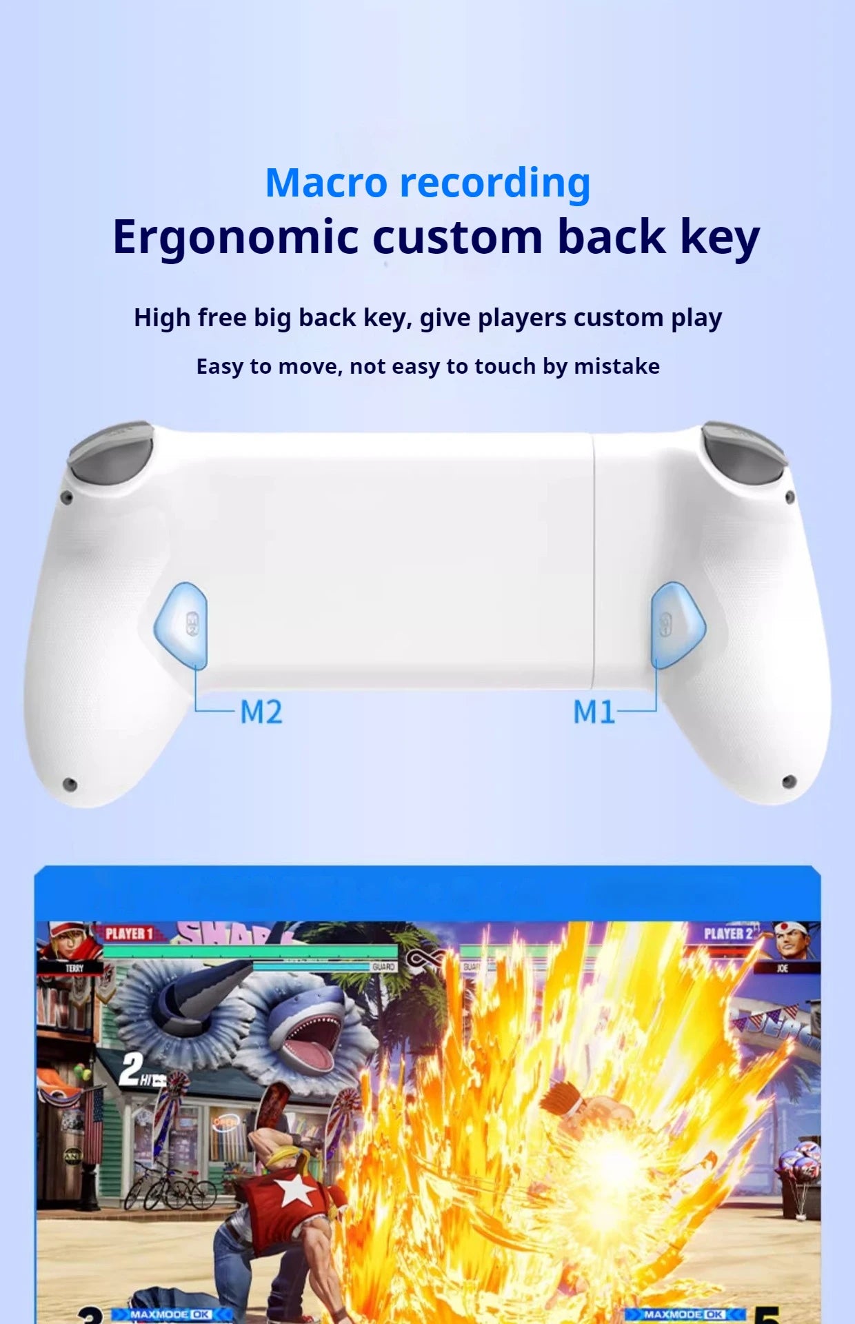 Memo S3 Type-C Mobile Gamepad with Hall Effect Joystick - Smarsty