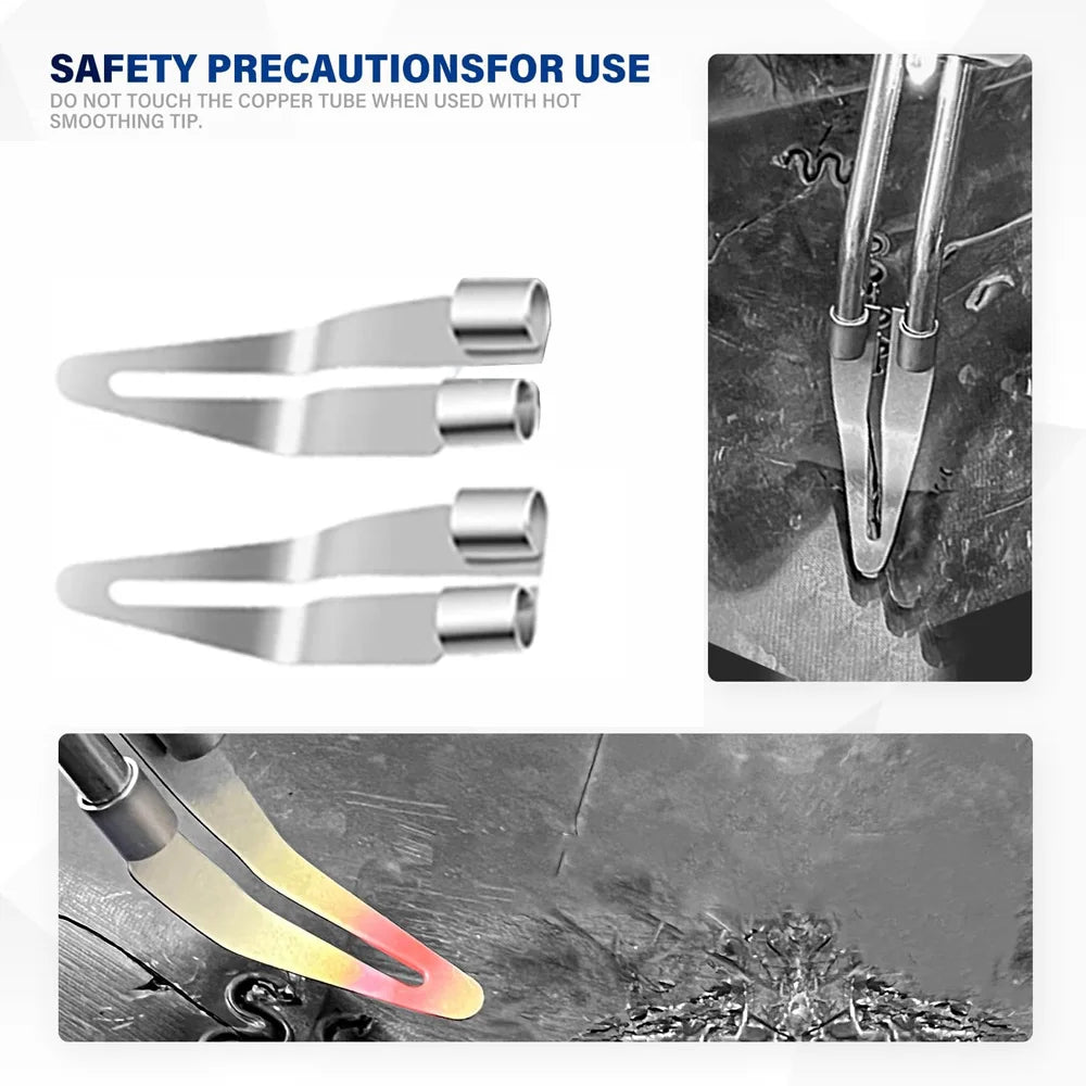 Plastic Welder, 2in-1 Plastic Welding Repair Kit Hot Staples, Hot Staples Weld Gun Repair Kit for Car Bumper And Most Plastics