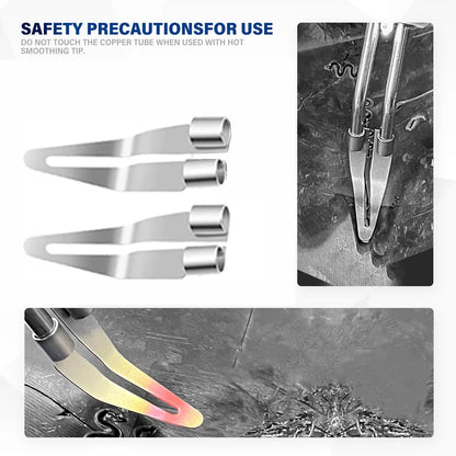 Plastic Welder, 2in-1 Plastic Welding Repair Kit Hot Staples, Hot Staples Weld Gun Repair Kit for Car Bumper And Most Plastics