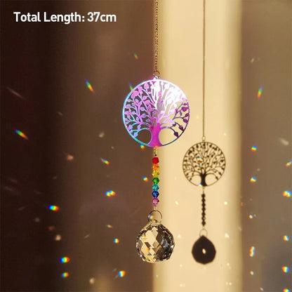 Colorful Crystal Pendant Suncatcher for Home Decoration - Smarsty