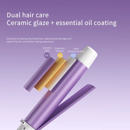 Large Volume Hair Curler with Negative Ion Technology - Smarsty