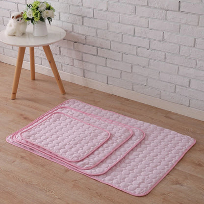 Cooling Summer Dog Mat Breathable Pet Bed Washable - Smarsty