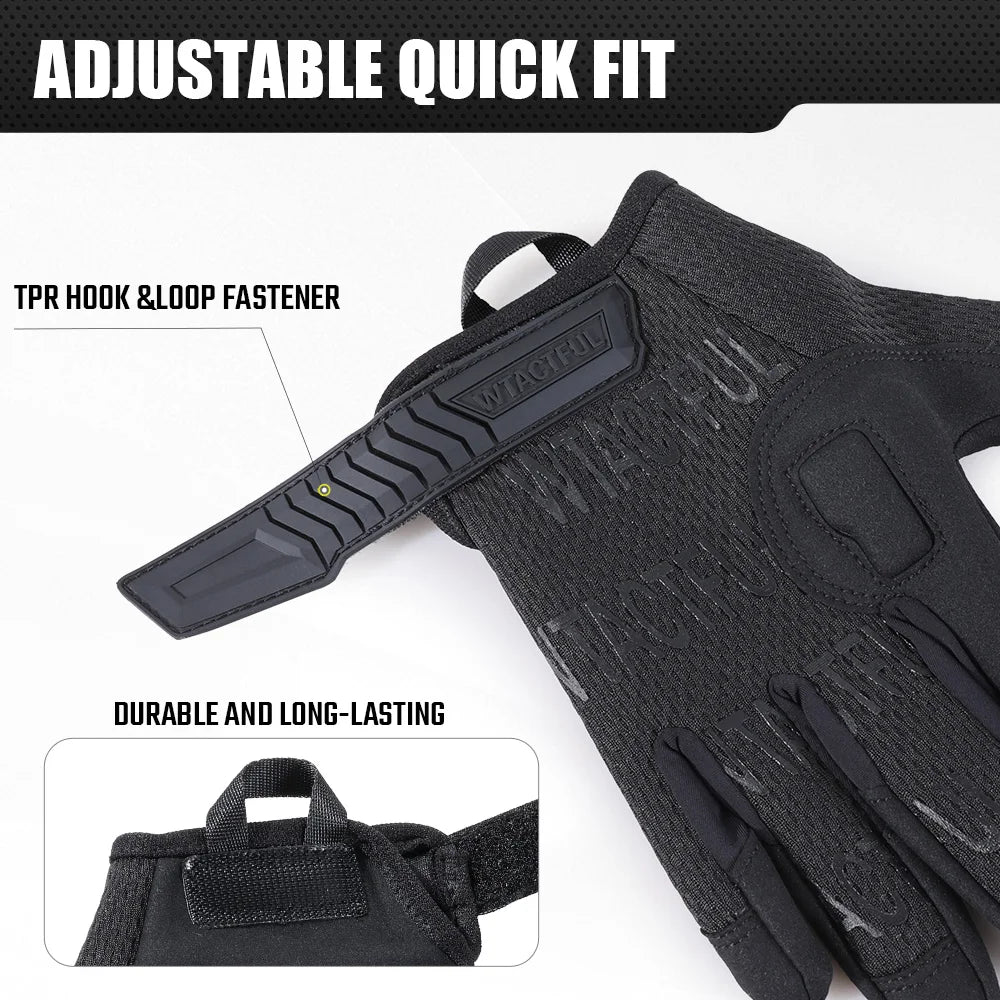 Lightweight Tactical Gloves Touch Screen Full Finger - Smarsty