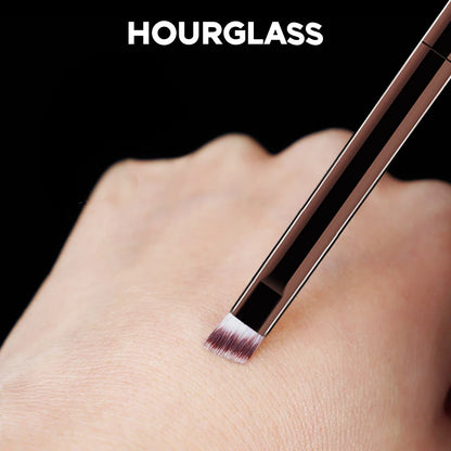 Hourglass Angled Eyeliner Brush Soft Fiber Design - Smarsty