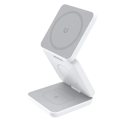 Foldable 3 In 1 Wireless Charger For iPhone And Watch - Smarsty