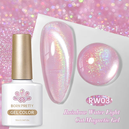 Born Pretty Rainbow Purple Magnetic Gel Nail Polish - Smarsty