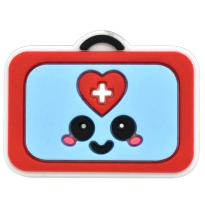 Doctor Nurse Cartoon PVC Shoe Charms Accessories DIY Slipper Sandals Shoe Buckles Pins Hospital Series Shoe Decor Friends Gifts
