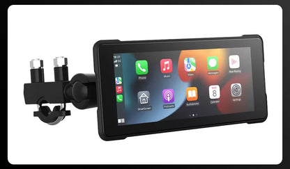 Portable Motorcycle Navigation Display CarPlay Android Auto - Smarsty
