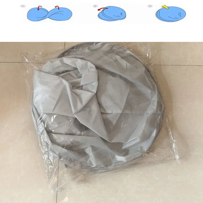 Portable Waterproof Hair Cutting Cloak Umbrella Design - Smarsty