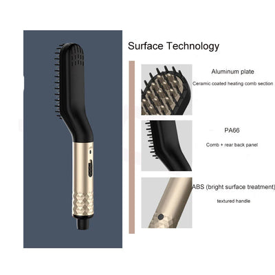 Electric Hot Comb Straightener for Quick Beard Styling - Smarsty