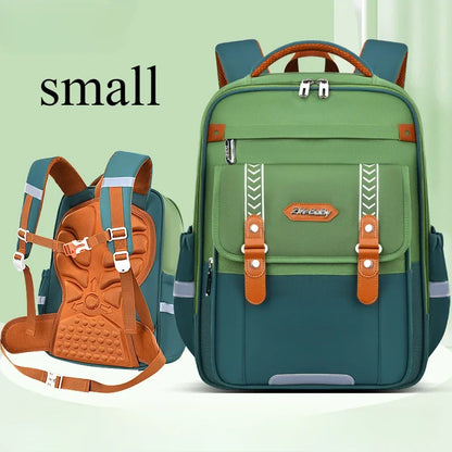 Waterproof Kids School Backpack With Orthopedic Support - Smarsty