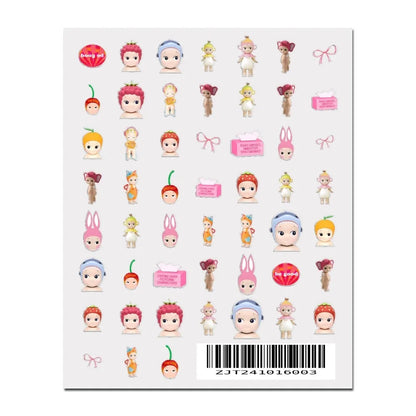 3D Kawaii Cartoon Nail Art Stickers for Manicure - Smarsty