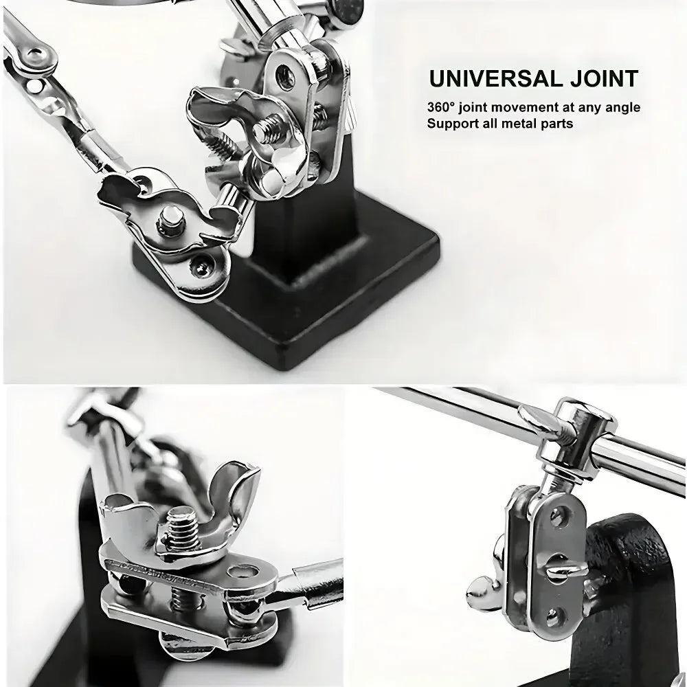 Adjustable 5X Magnifier Clip for Circuit Board Repair - Smarsty