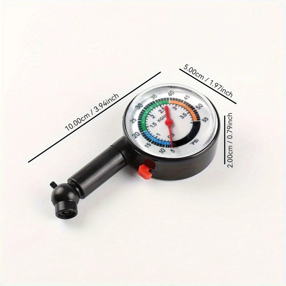 1pc Tire Pressure Gauge Car Tire Pressure Meter Car Tire Pressure Watch High Precision Tire Pressure Monitor - Smarsty