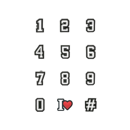 Pink Letter Shoe Charms for Crocs Accessories Women Clogs Pins Men Badge Kids Jeans Girls Decorations Buckle Shoes Accessories