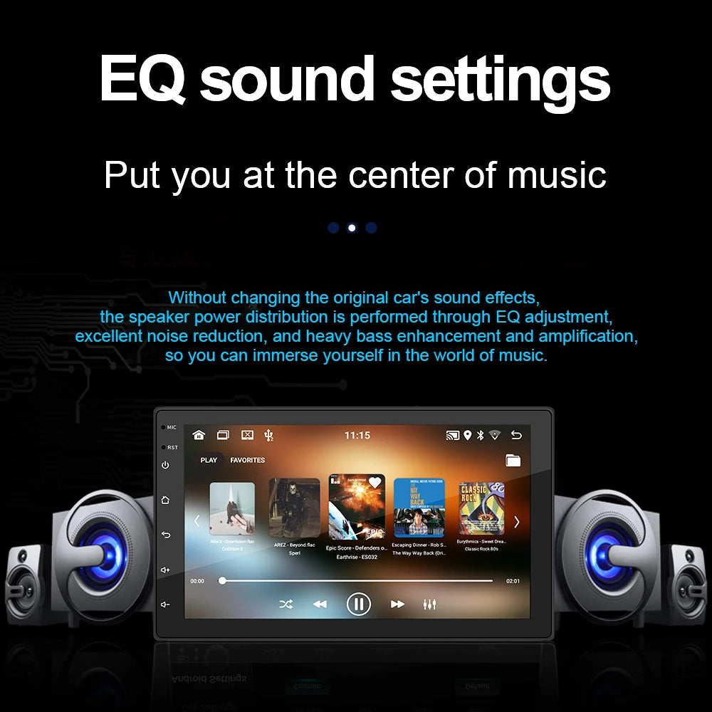 Universal Android 13 Car Stereo Seven Inch GPS Navigation - Smarsty