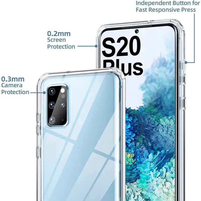 360 Degree Full Body Protective Case for Galaxy Phones - Smarsty