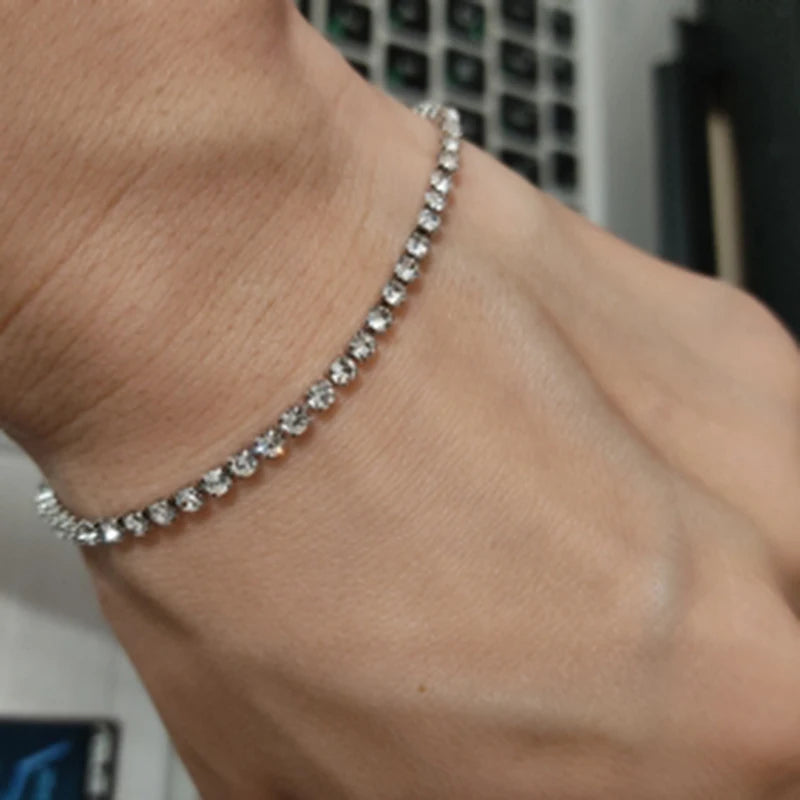 Trendy Women's Tennis Bracelet with AAA+ Cubic Zirconia - Smarsty