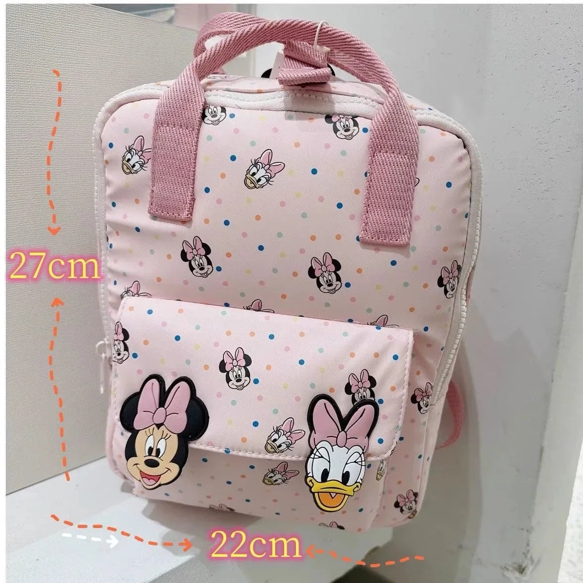 Plush Character Kids Backpack With Zipper Closure For Girls - Smarsty