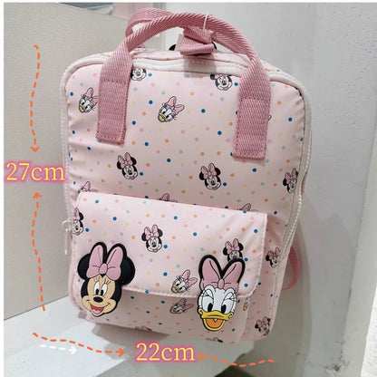 Plush Character Kids Backpack With Zipper Closure For Girls - Smarsty