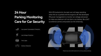 2.5K Dash Camera With WiFi Smart Connect And Recording - Smarsty