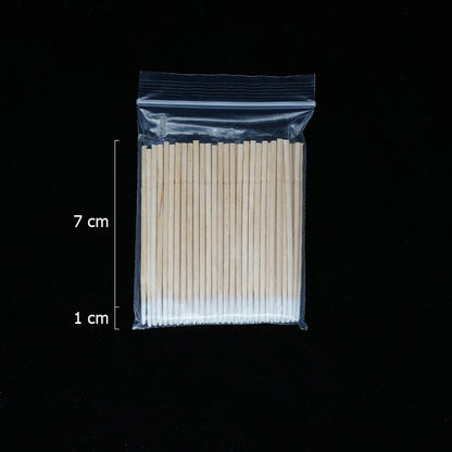 300 Pcs Wooden Cotton Swabs for Nail Polish Removal - Smarsty