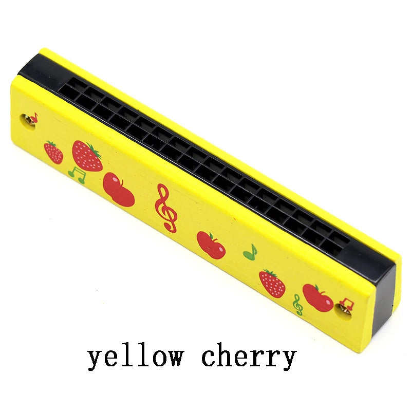 Children Wooden Harmonica Musical Instrument Toys Music Teaching Aids Puzzle Early Education Kindergarten Beginners TMZ - Smarsty