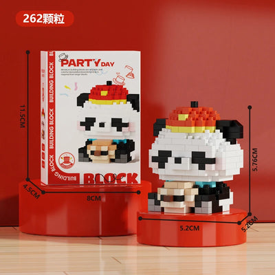 Animal Small Particle Dog Cat  Mini Building Blocks DIY Assembly Brick Sets Educational Toys for Kid 10 To 12 Year Birthday Gift - Smarsty