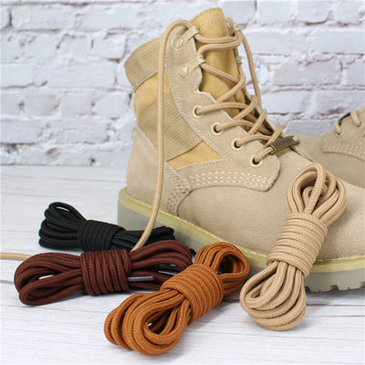 Classic Round Shoelaces Durable Polyester Solid Shoe laces Boot Laces for shoes Sneaker Shoelace 21 Colors 70/90/120/150cm 1Pair - Smarsty