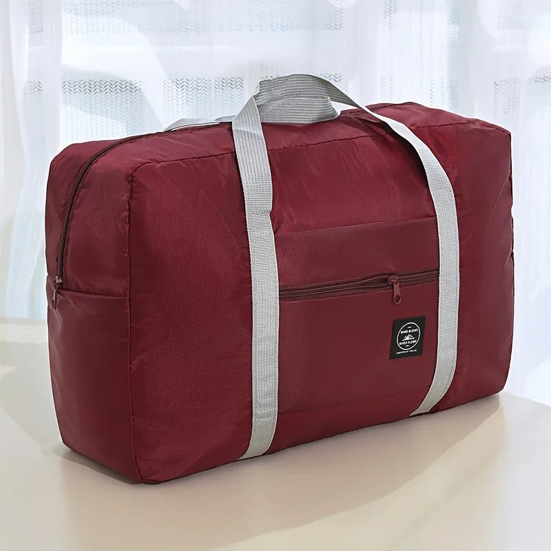 Foldable Large Capacity Travel Bag With Expandable Design - Smarsty