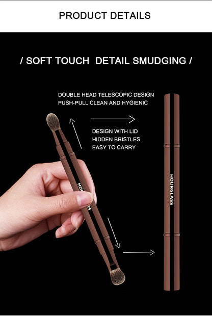 Hourglass Retractable Eyeshadow Brush for Flawless Application - Smarsty