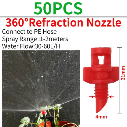 Adjustable Micro Spray Watering Dripper for Gardens - Smarsty