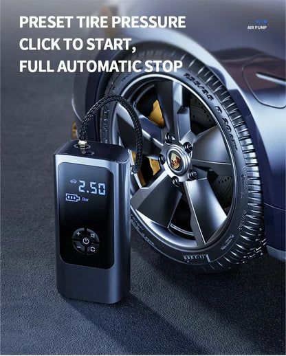 Wireless Portable Tire Inflator Pump 12V 150 PSI 12000mAh - Smarsty