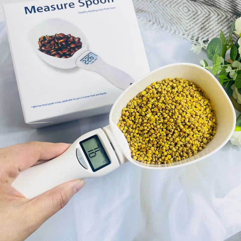 Digital Kitchen Measuring Spoon Scale for Accurate Pet Food - Smarsty