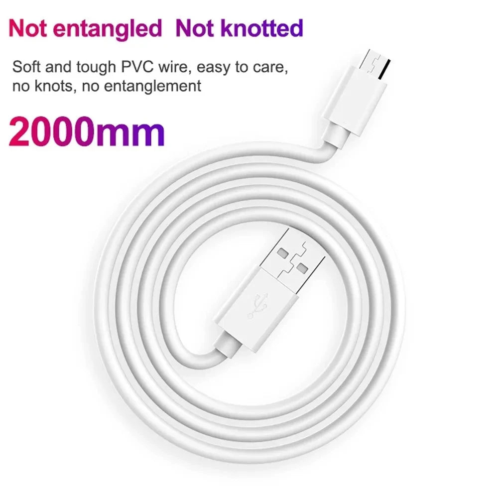 Micro USB Cable 5A Fast Charging Wire Mobile Phone Micro USB Cable For Xiaomi Samsung Andriod USB Type C 7A 10A Data Cable Cord - Smarsty