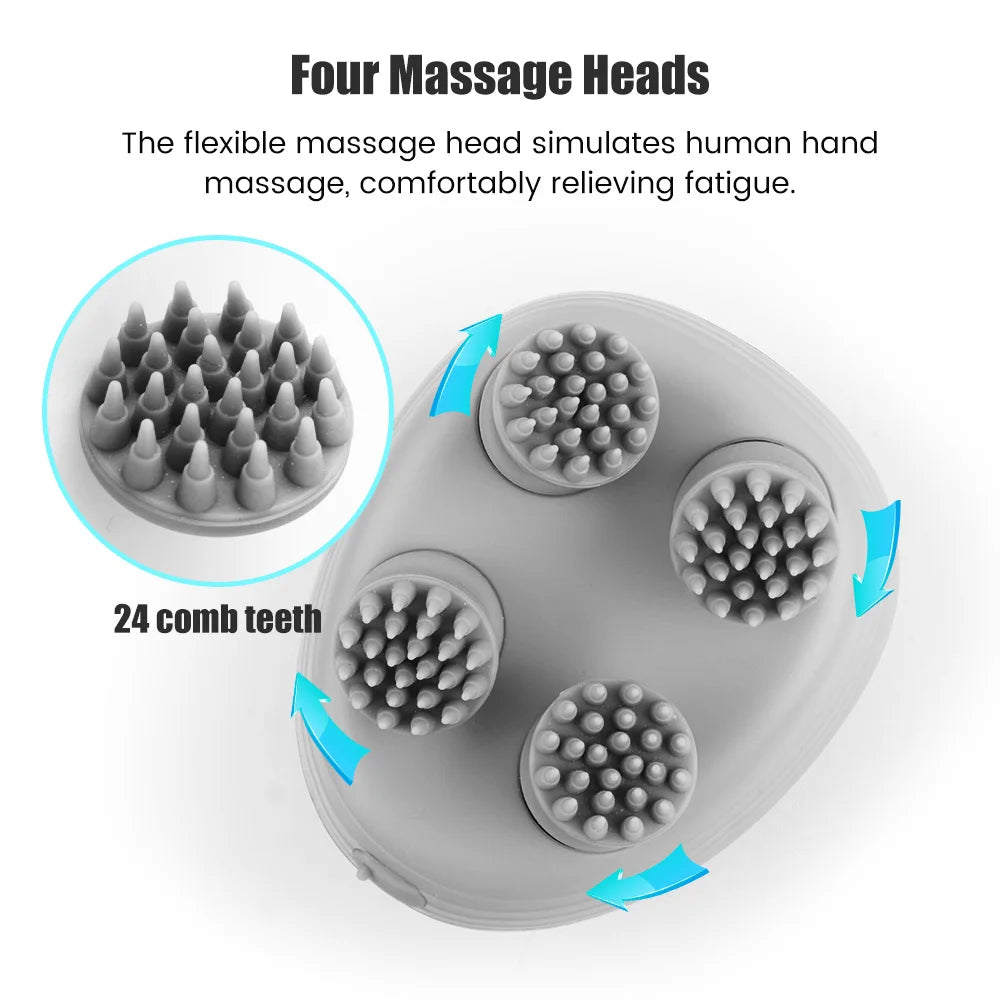 Electric Head Massager with Deep Tissue Relief - Smarsty