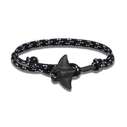 Adjustable Ocean Animals Manta Ray Paracord Bracelet - Smarsty