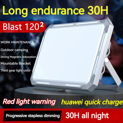 Portable LED Camping Tent Light Rechargeable Searchlight High Power Outdoor Emergency Lighting Waterproof Hanging Night Lamp by Smarsty