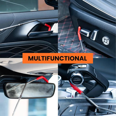 21/18PCS Car Door Tool Kit Inflatable Air Pump Auto Window Door Open Fixing Gripper Tools Long Reach Kits with Carrying Bag - Smarsty