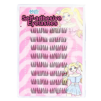 Self Adhesive Cluster Lashes for Effortless Application - Smarsty
