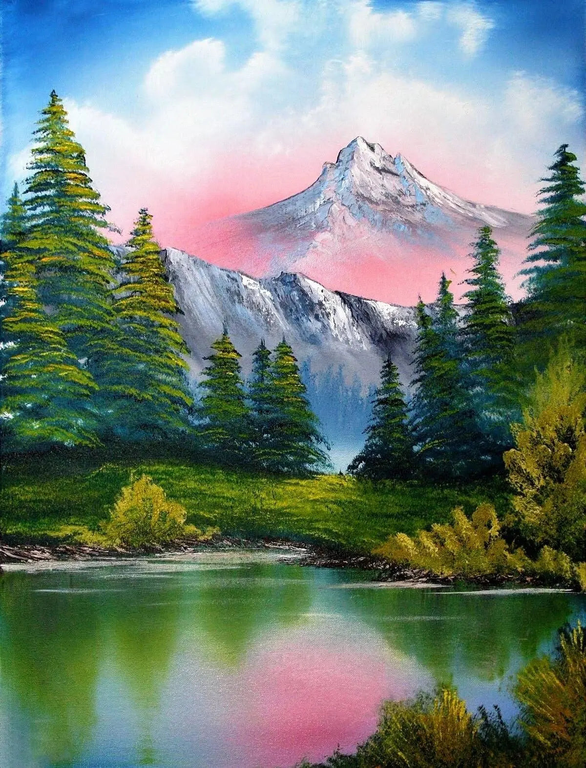 5D Round Diamond Painting Scenic Forest Art - Smarsty