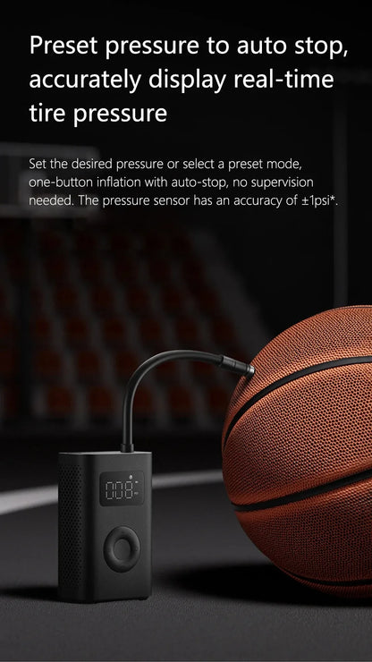 Rechargeable Portable Air Pump Inflator 2D 2000mAh - Smarsty